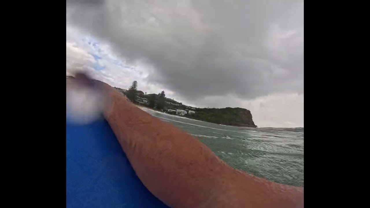 20th January, 2026 #gopro #northavoca  #beach #bodyboard #2026 #surf #waves #raw #pov #noedit