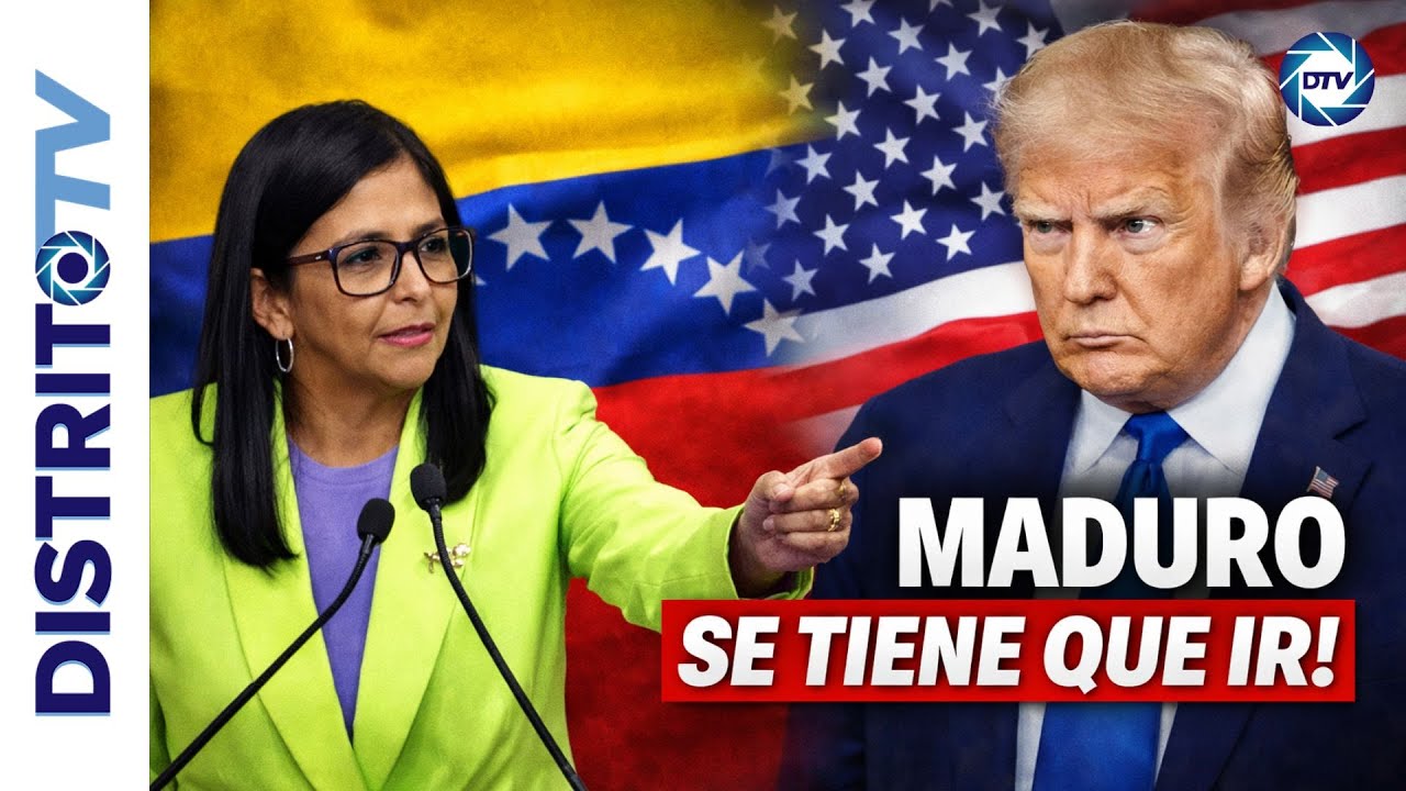 ÚLTIMA HORA VENEZUELA🔴DELCY, A EEUU EN DICIEMBRE🔴MADURO SE TIENE QUE IR, COLABORARÉ CON LO QUE VENGA