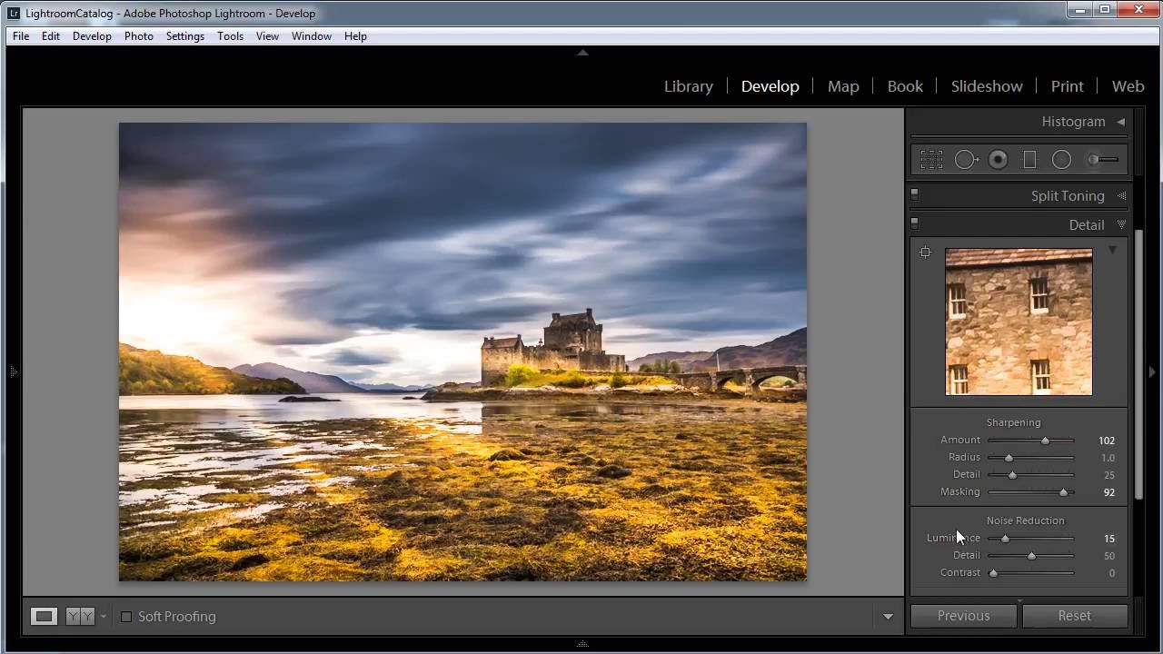 Lightroom tutorial - How to edit RAW landscape images
