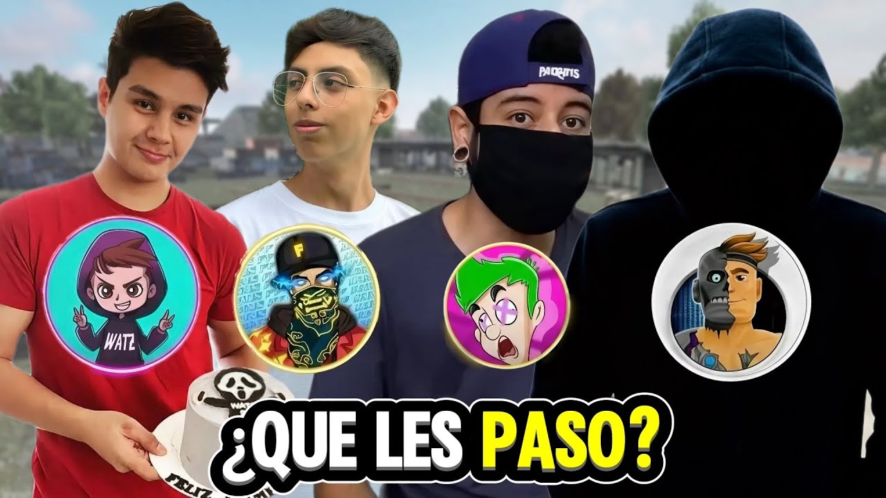20 YOUTUBERS que se RETIRARON de Free Fire ¿QUÉ PASÓ CON ELLOS?