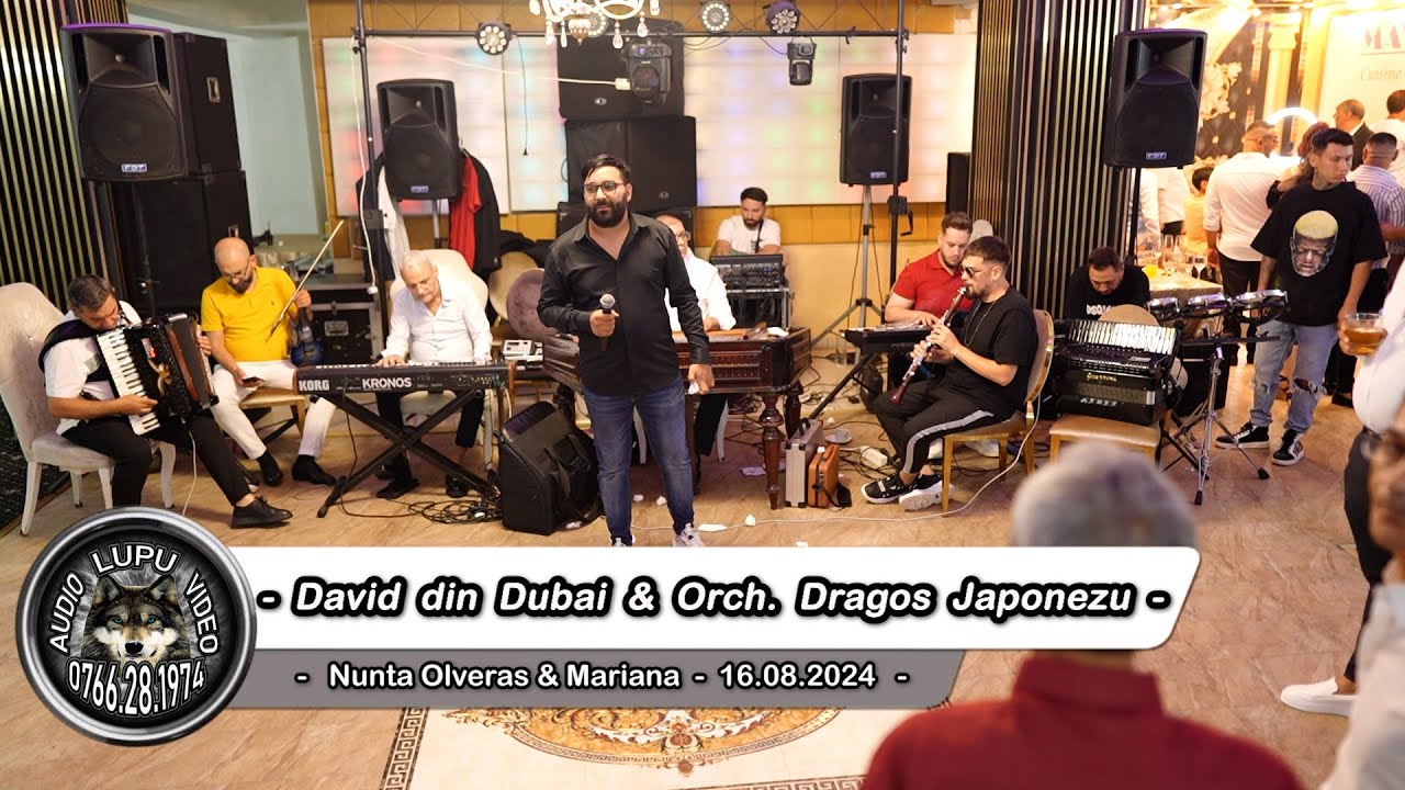 Nunta Olveras & Mariana - 9 - David din Dubai & Orch. Dragos Japonezu