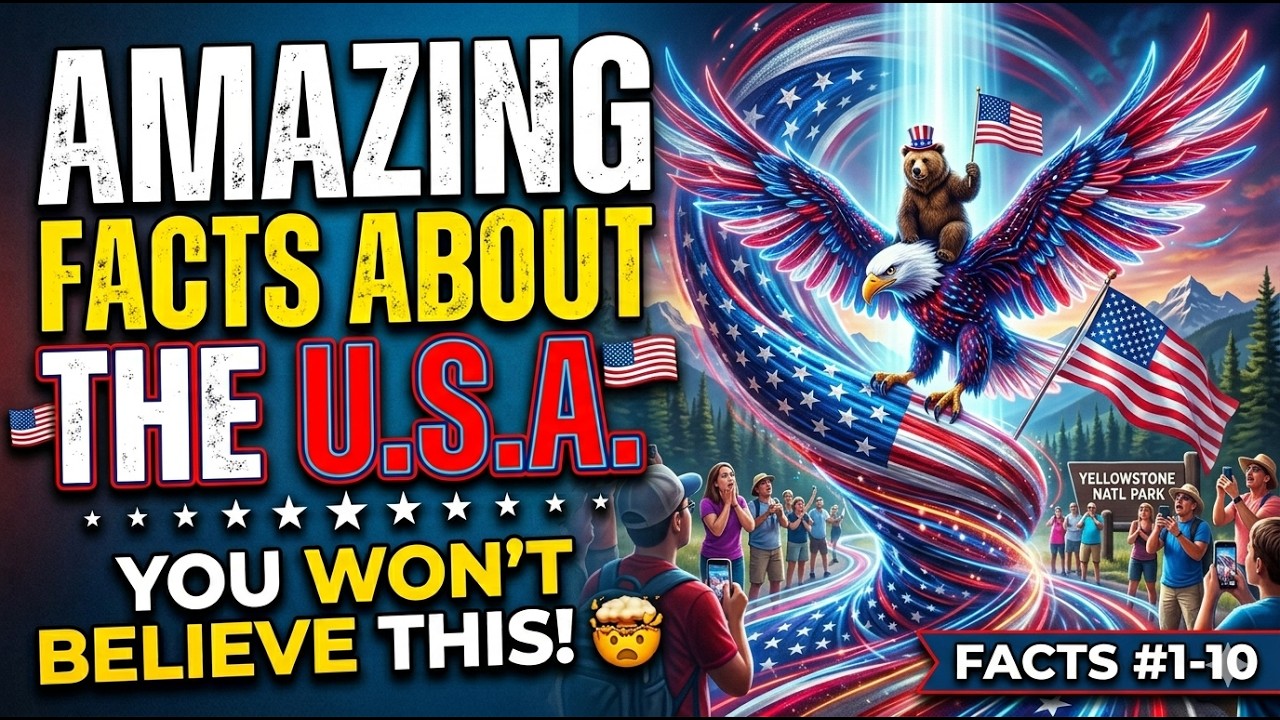 TOP 10 FACTS ABOUT U.S.A🥶🥶🤯