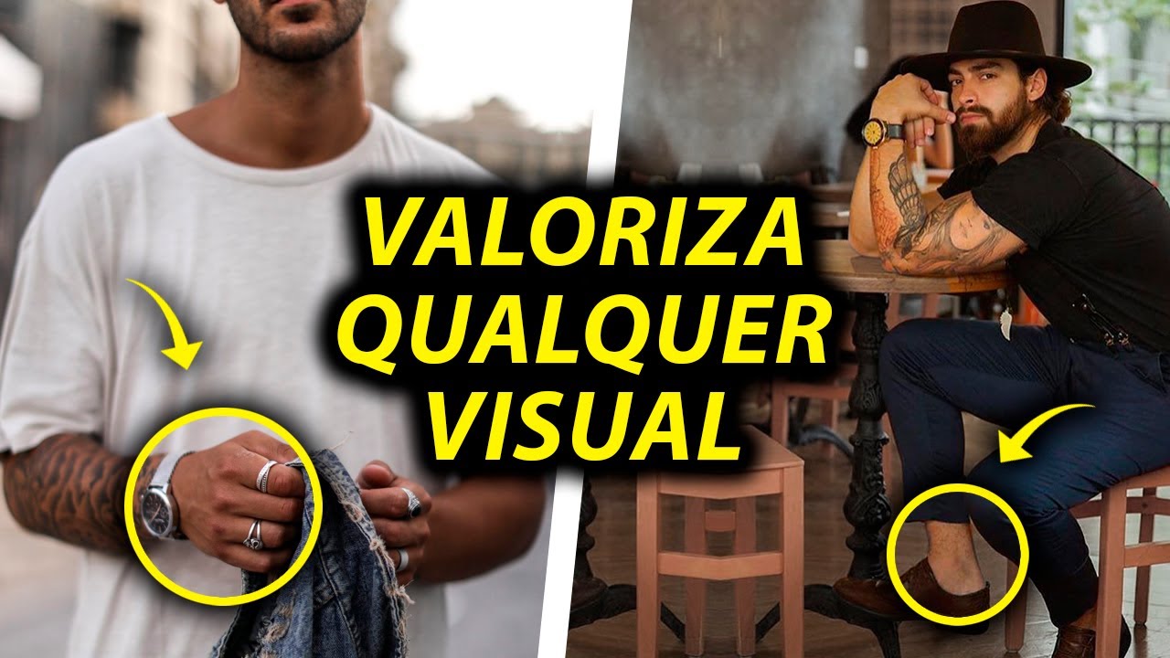 Os ACESSÓRIOS MASCULINOS que transformam os MENINOS em HOMENS!