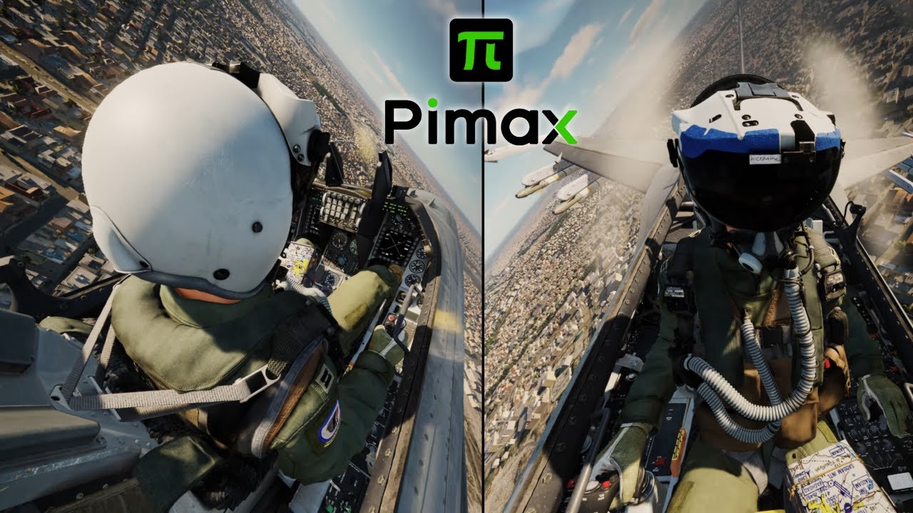 VR Dogfight over Baghdad - Pimax Crystal Light | DCS World Iraq