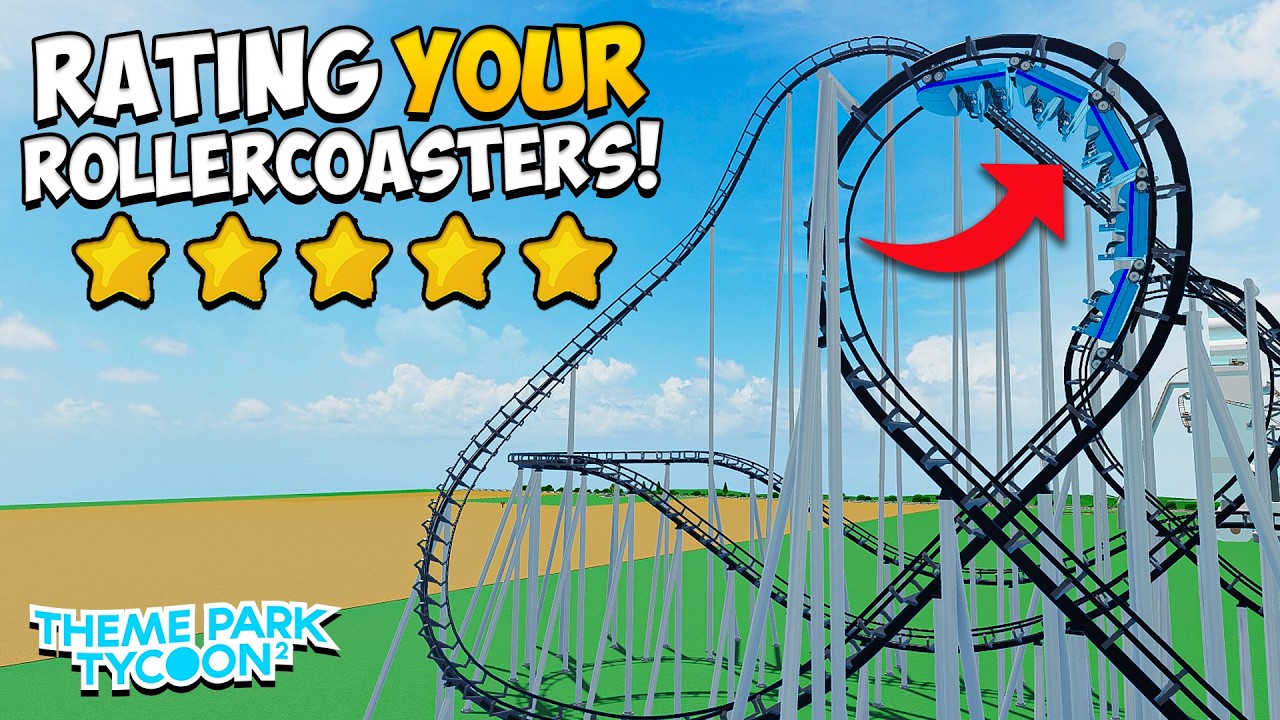 Rating YOUR Crazy Rollercoasters in Theme Park Tycoon 2! (#25)