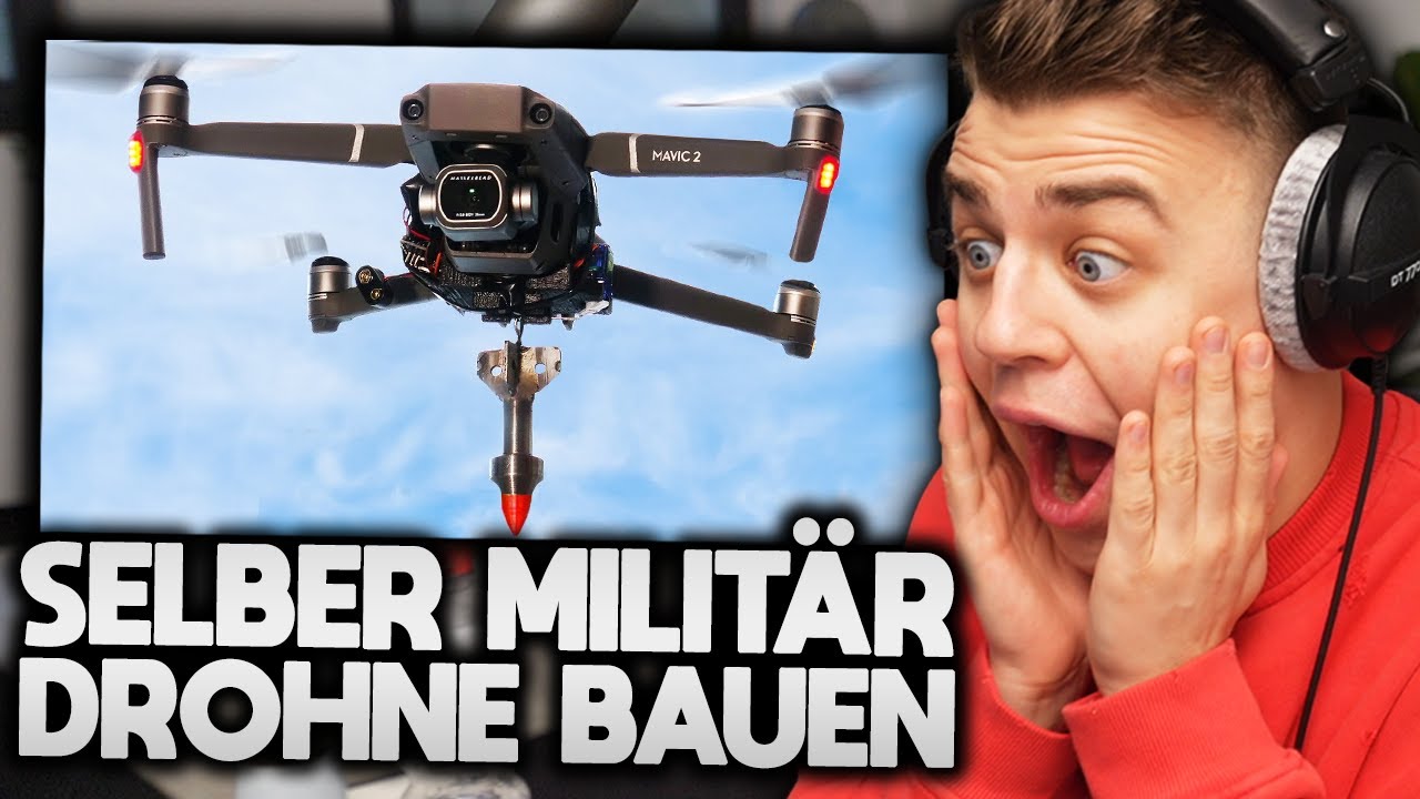 ER BAUT EINE MILLITÄRDROHNE SELBER! 🚀💥