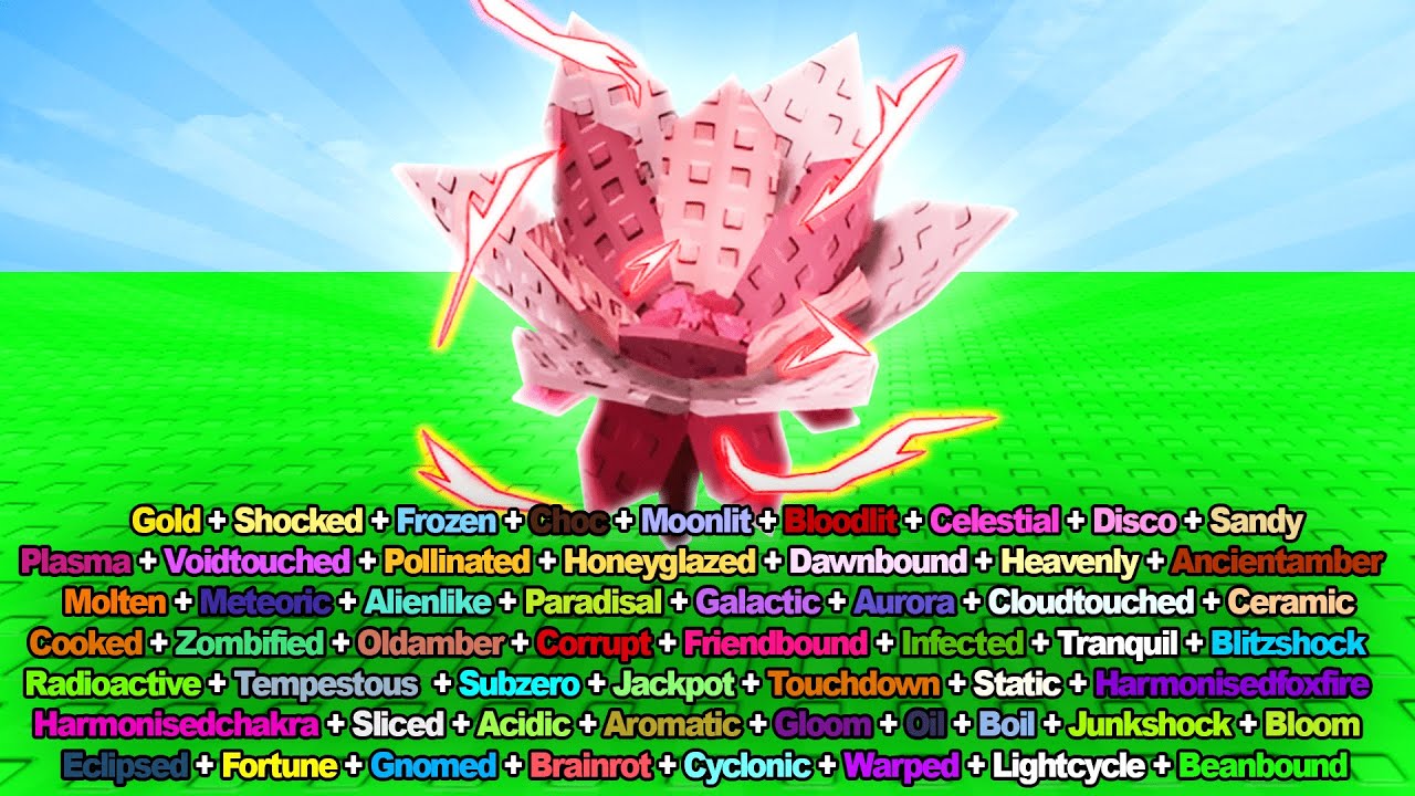 I Grew EVERY MUTATION on CYCLAMEN In Grow A Garden