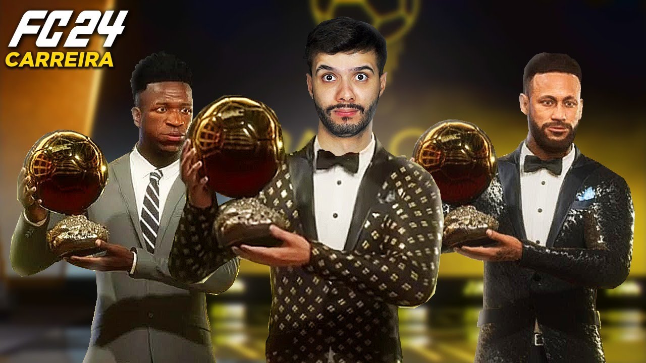 FIM DO MODO CARREIRA... QUEM GANHOU A BOLA DE OURO?! FC 24