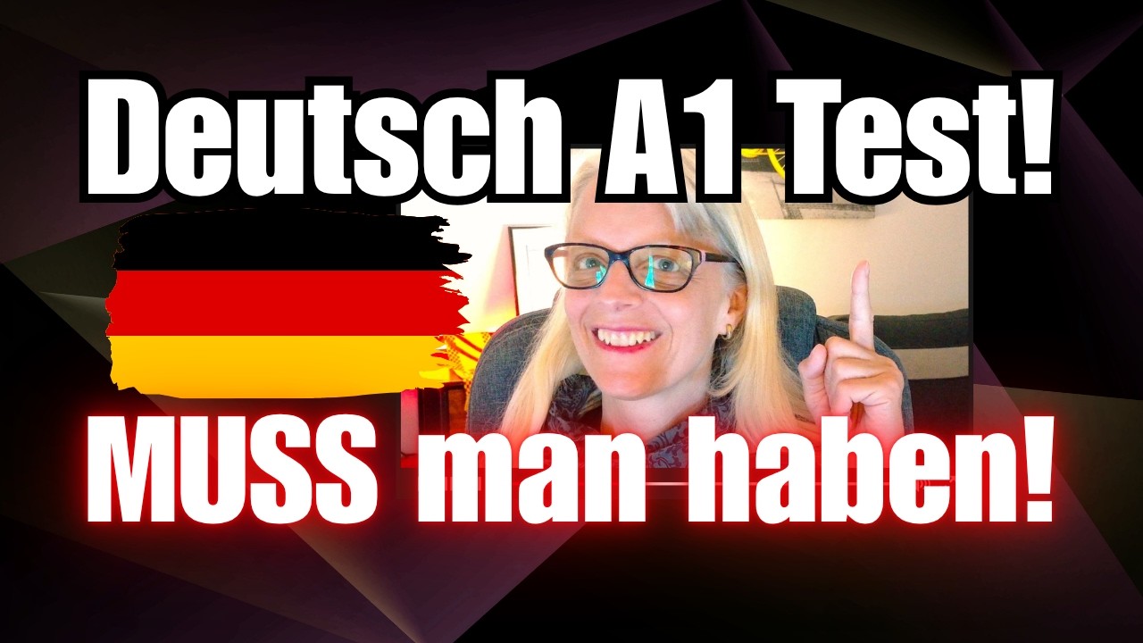 Sprich dein erstes Wort Deutsch!  SAG ES LAUT! (Interaktiver Anfänger-Test A1) DEUTSCH LERNEN.