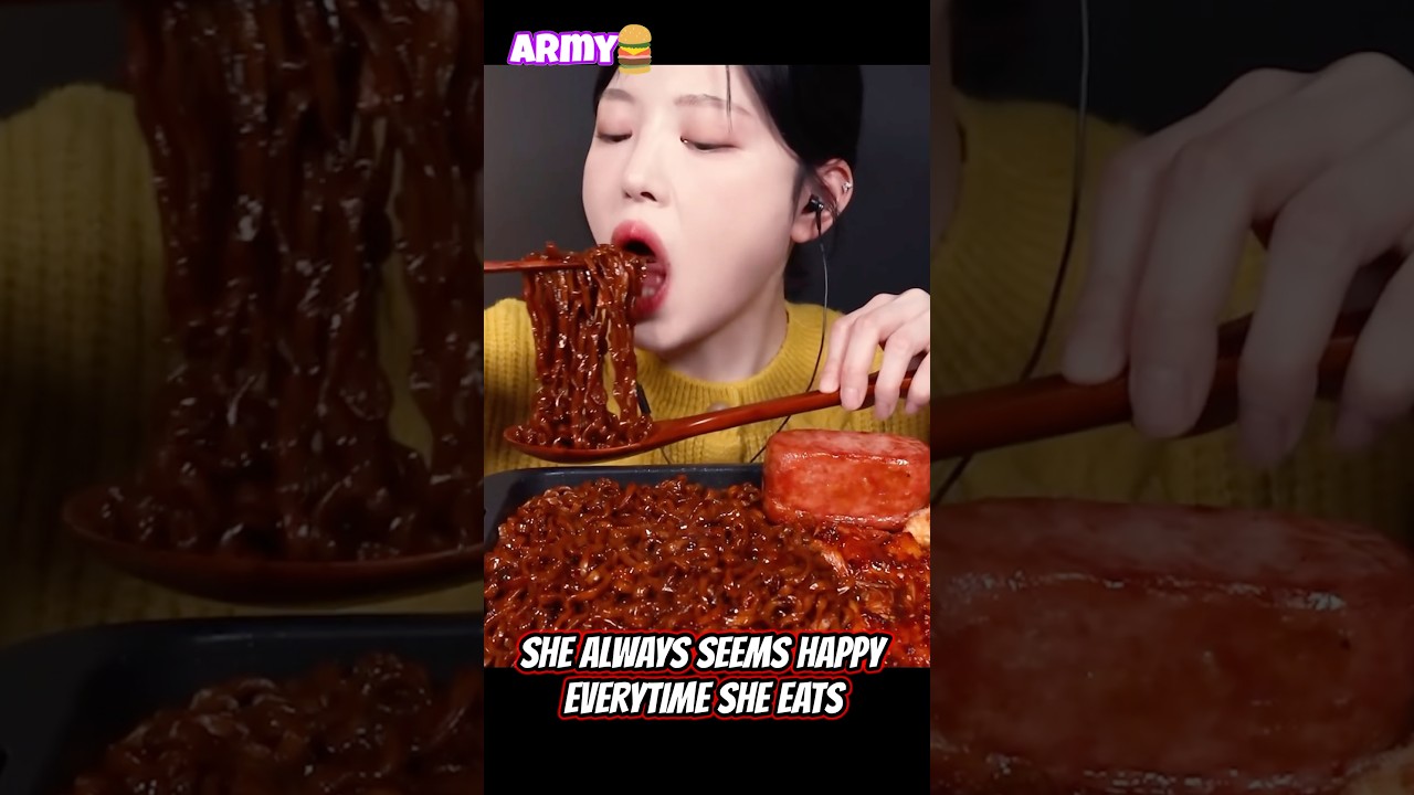 ASMR BLACK BEAN NOODLES 🍜 &copy;️Eat with Boki