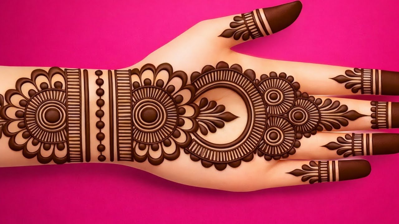 मेहंदी डिजाइन | Front Hand | Mehndi Design New | Mehandi Ka Design | Simple Mehndi Design | 