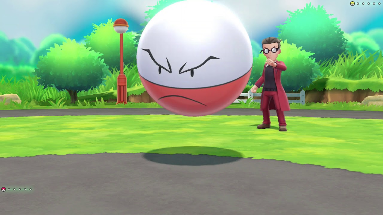 Pok&eacute;mon Let's Go Pikachu Master Trainer Challenge #101   Electrode