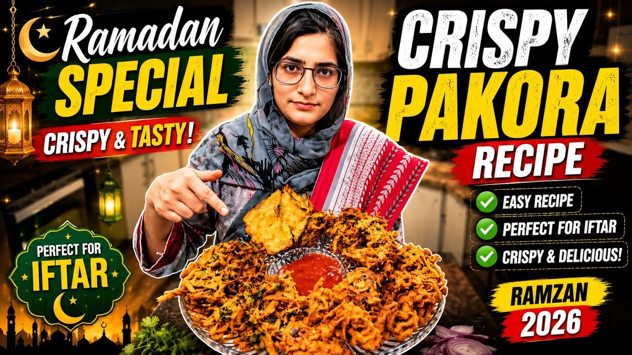 Ramzan Special Crispy Pakora Recipe | Iftar Special Pakoray 2026 l Family vlog l Ayesha Recipes