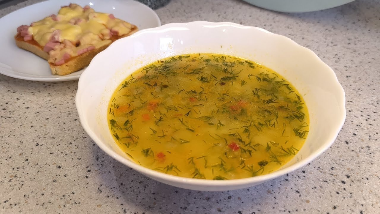 Блюда из целой курицы 🍗 В планах 5 блюд 👋 Часть 2. Рисовый суп 🥣и горячий бутерброд🥪