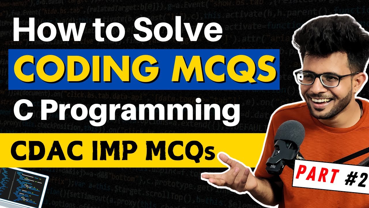 Code Snippets Explained  # 2 | CDAC CCAT  Exams ✅👨‍💻 | C language Important MCQ's  | C Mcq's