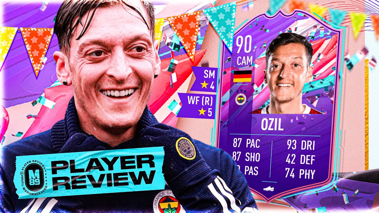 FUT BIRTHDAY OZIL PLAYER REVIEW | 90 FUT BIRTHDAY OZIL REVIEW | FIFA 21 Ultimate Team