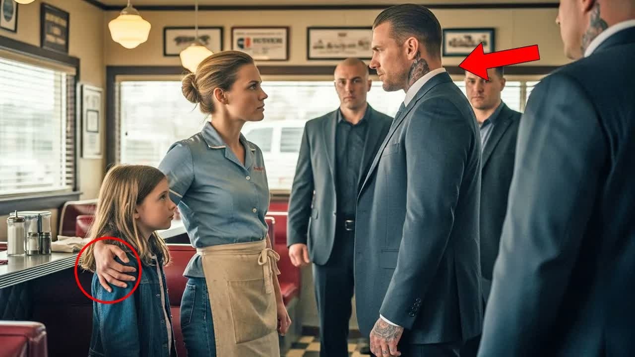A Waitress Helped a Quiet Girl Every Morning — Until Her Mafia Boss Father Walked In