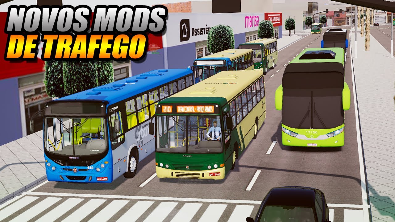 TESTANDO MOD DE TRAFEGO BRASILEIRO PARA PROTON BUS SIMULATOR - G920