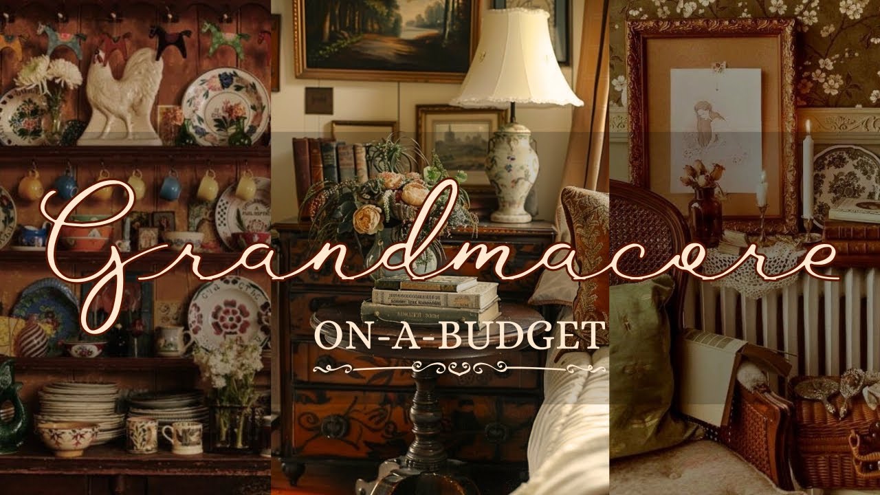 Frugal Living: The Grandmacore  Decor Revolution | Vintage On-A-Budget Home Decor Ideas