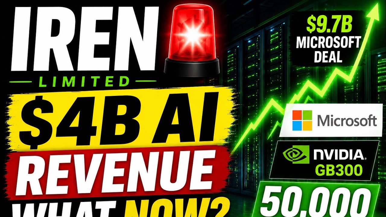 IREN STOCK : THE NEXT AI DATA CENTER GIANT?
