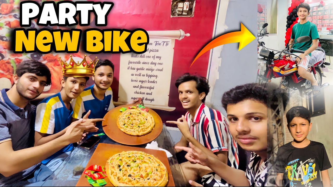 PARTY 🎉 FOR NEW BIKE 🏍️ | its_bilal |