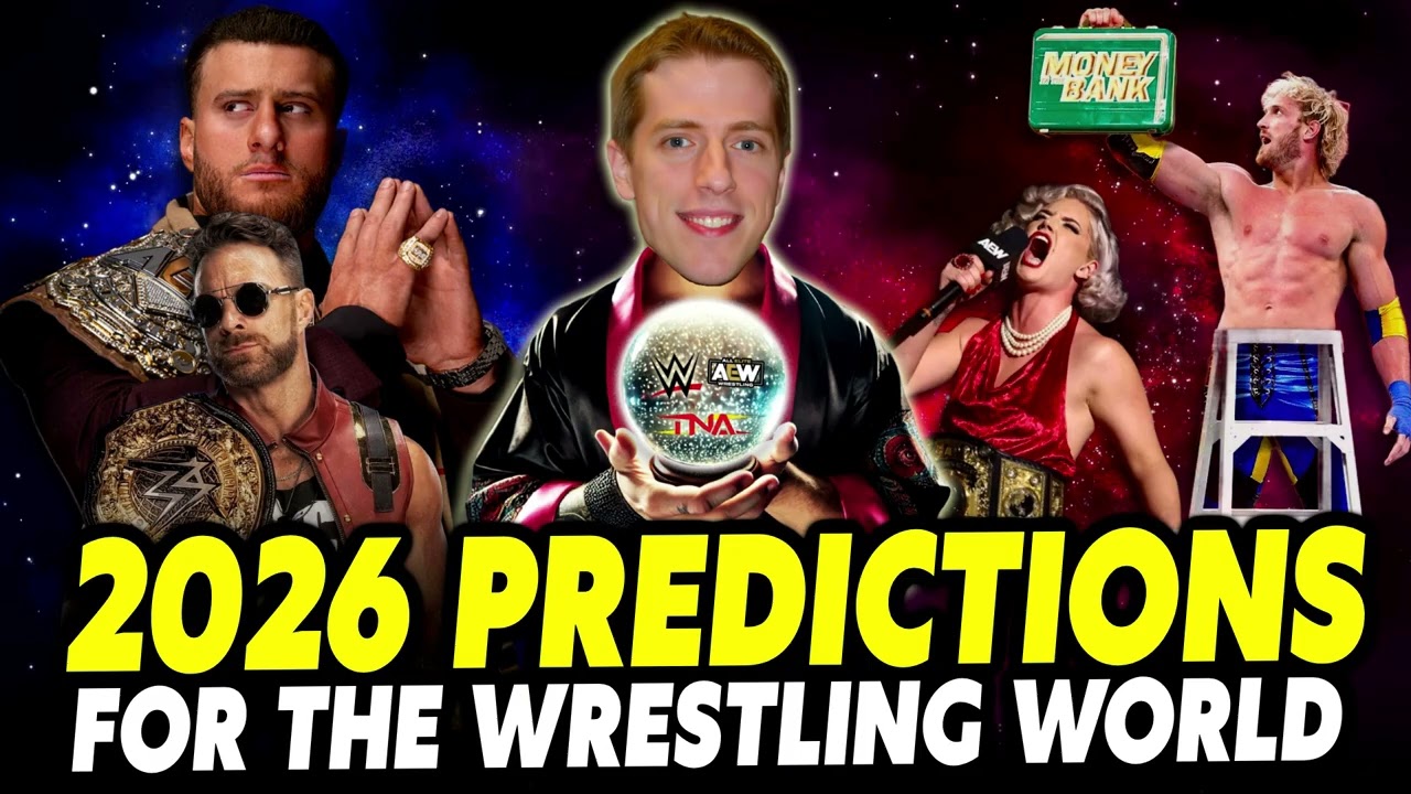 Solomonster's 2026 Predictions For WWE, AEW, Retiring Brock Lesnar And More!