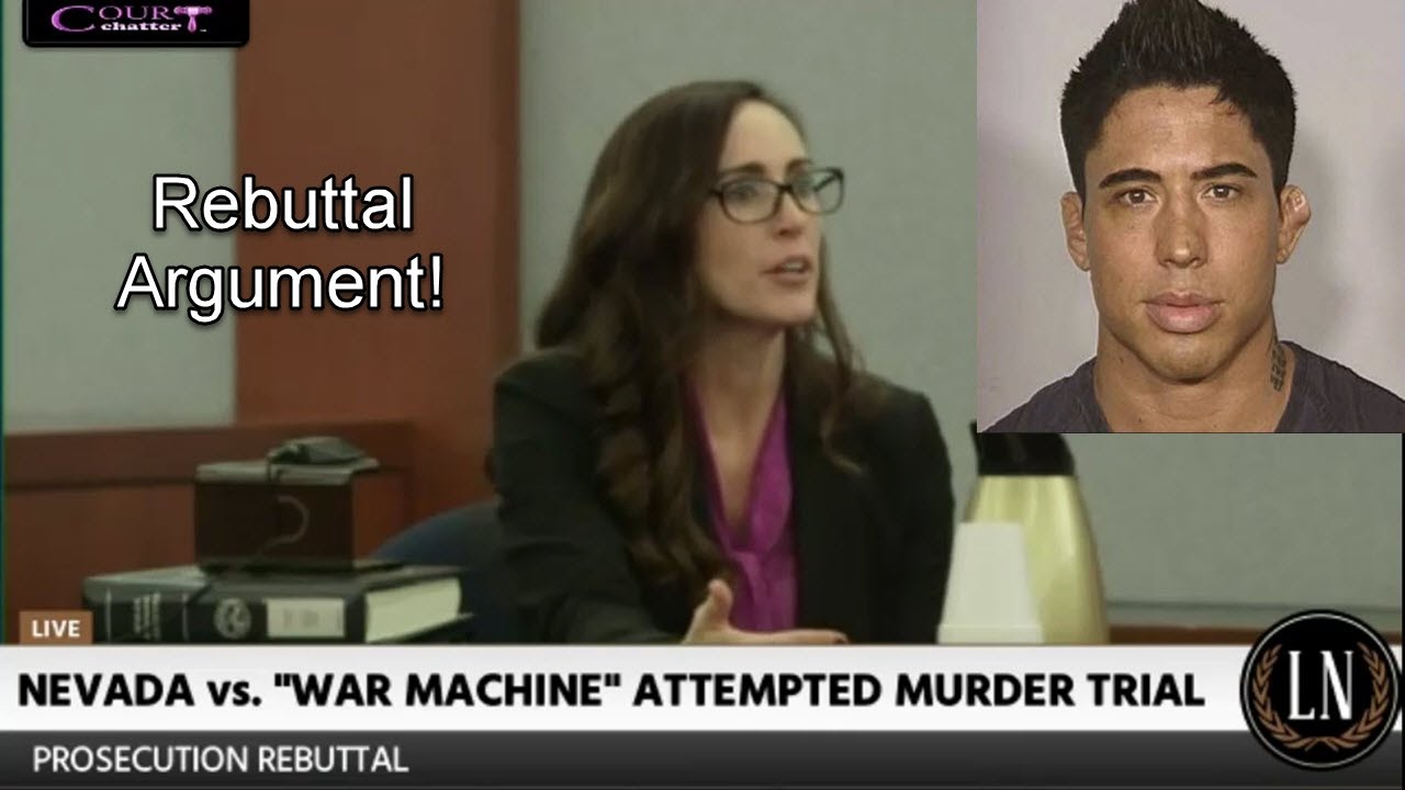 War Machine Trial Prosecution Rebuttal Argument