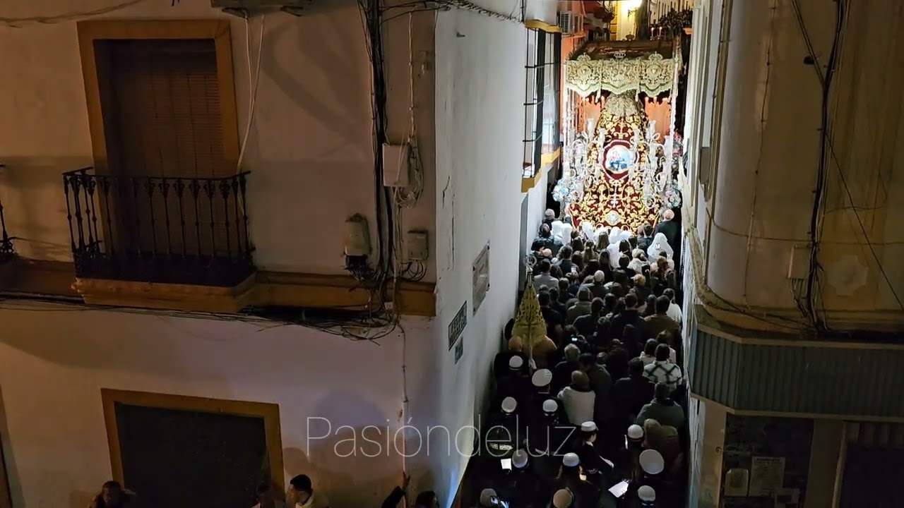 Maria Santísima del Rosario, Lunes Santo 2025, Semana Santa Ayamonte (C/Felipe Hidalgo)
