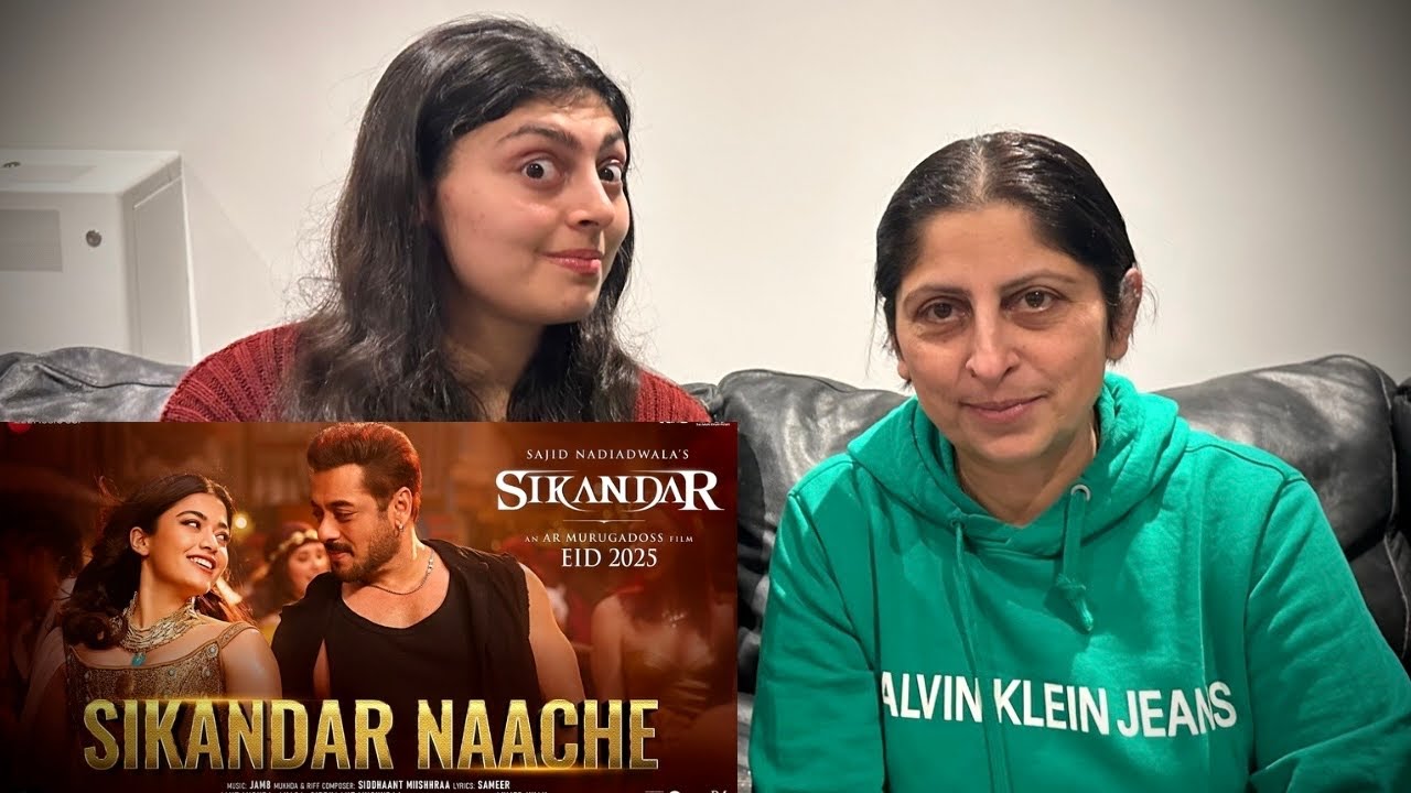 Sikandar Naache | Sikandar | Salman Khan & Rashmika Mandanna | JAM8, Amit Mishra, AKASA -🇬🇧 Reaction