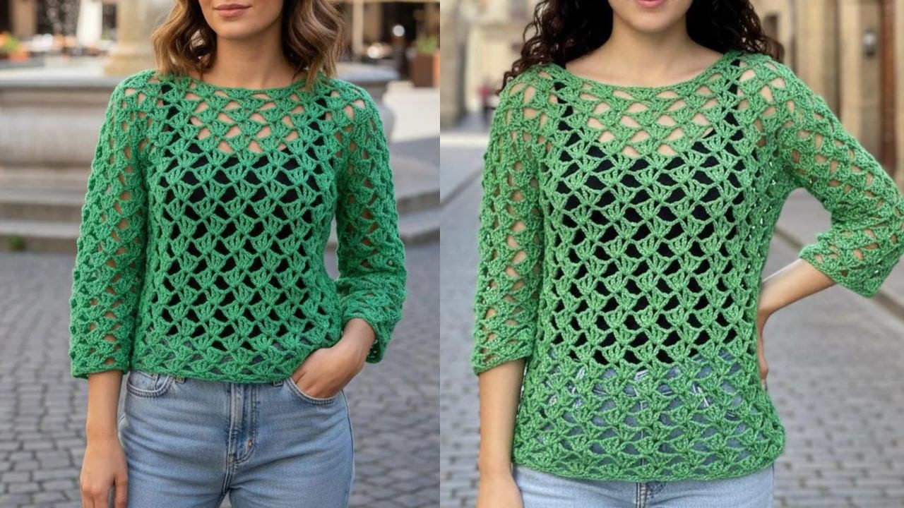 JUST one  ROW! Look at This BEAUTIFUL Crochet Pattern! So Cute and Easy Crochet Stitch for Beginners