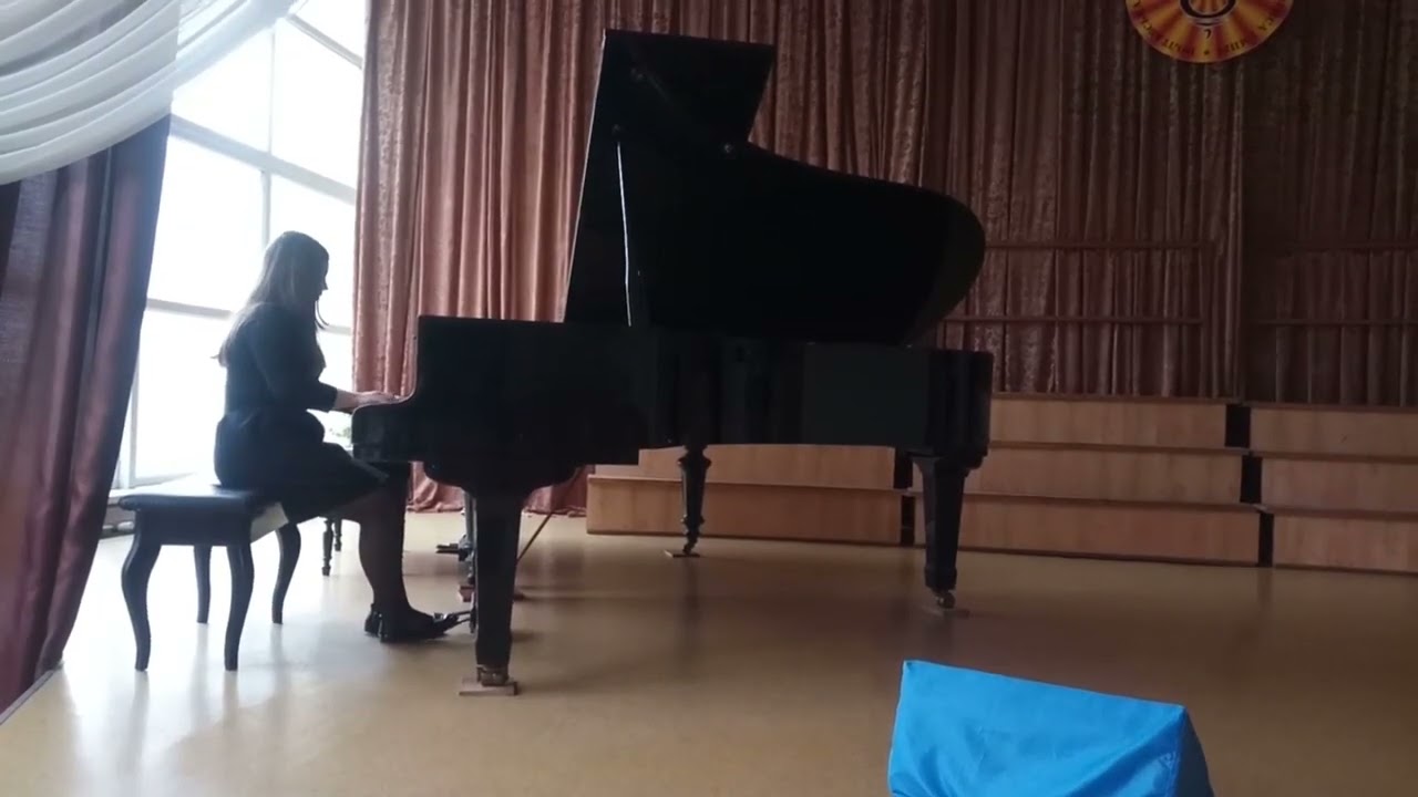 Ф. Бургмюллер - Етюд N14 A-dur. op.109 Refrain du Gondolier. Виконує Ваца Вероніка (12 р.)