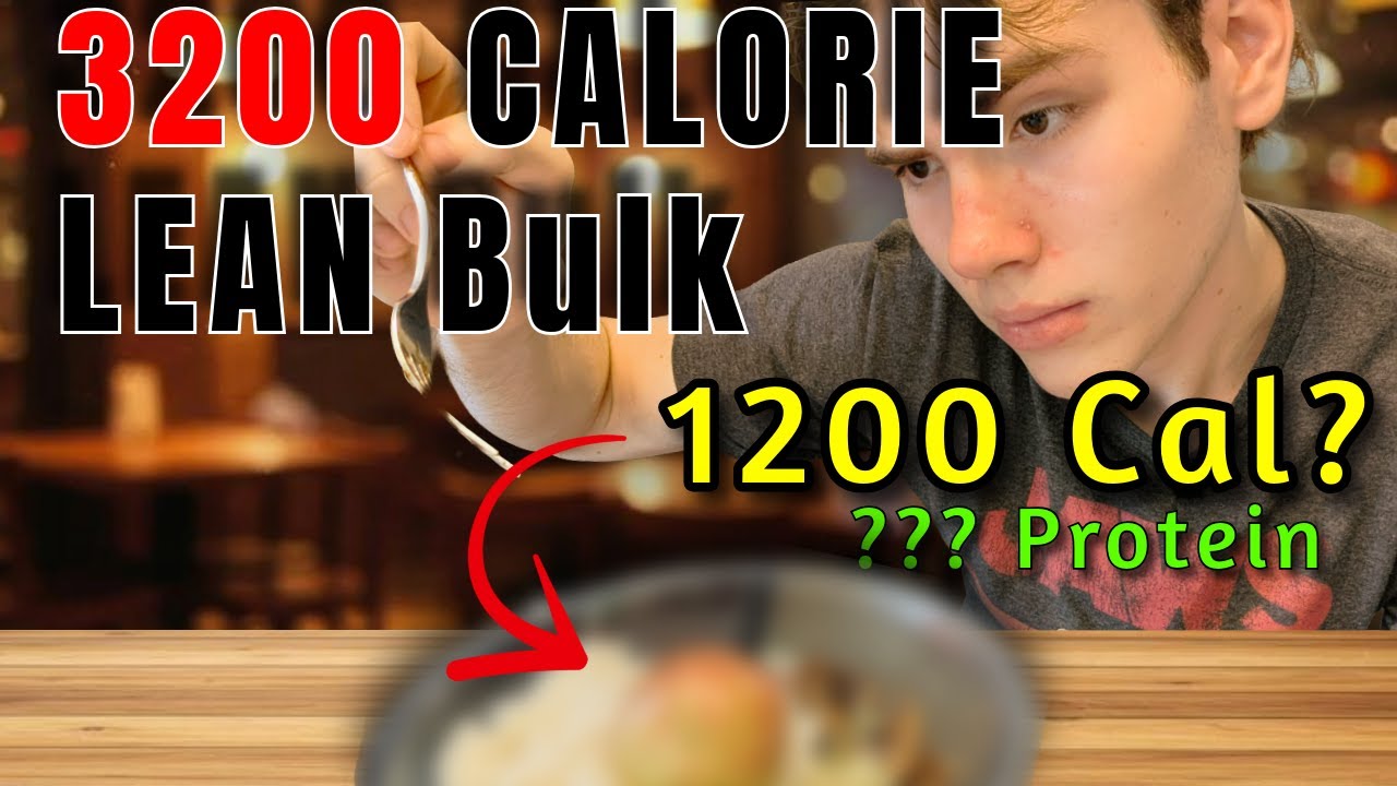 Epic Day of Eating (3200 kcals) | Lean Bulking Adventure