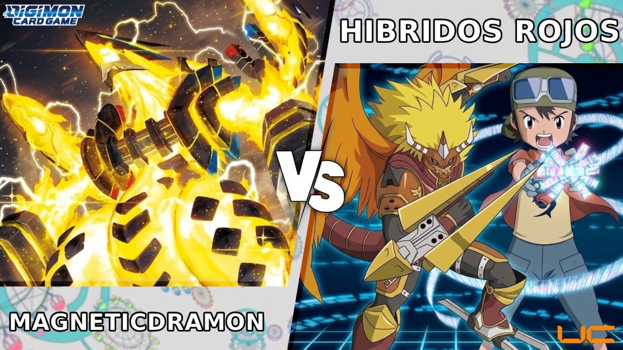 POV: Magneticdramon vs Red Hybrids | AD01 Format | Digimon TCG