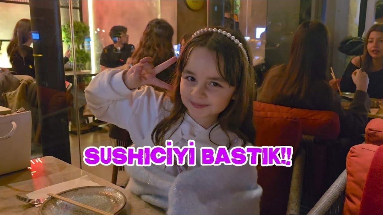 Sushi Restoranında çılgın bir aksam! 