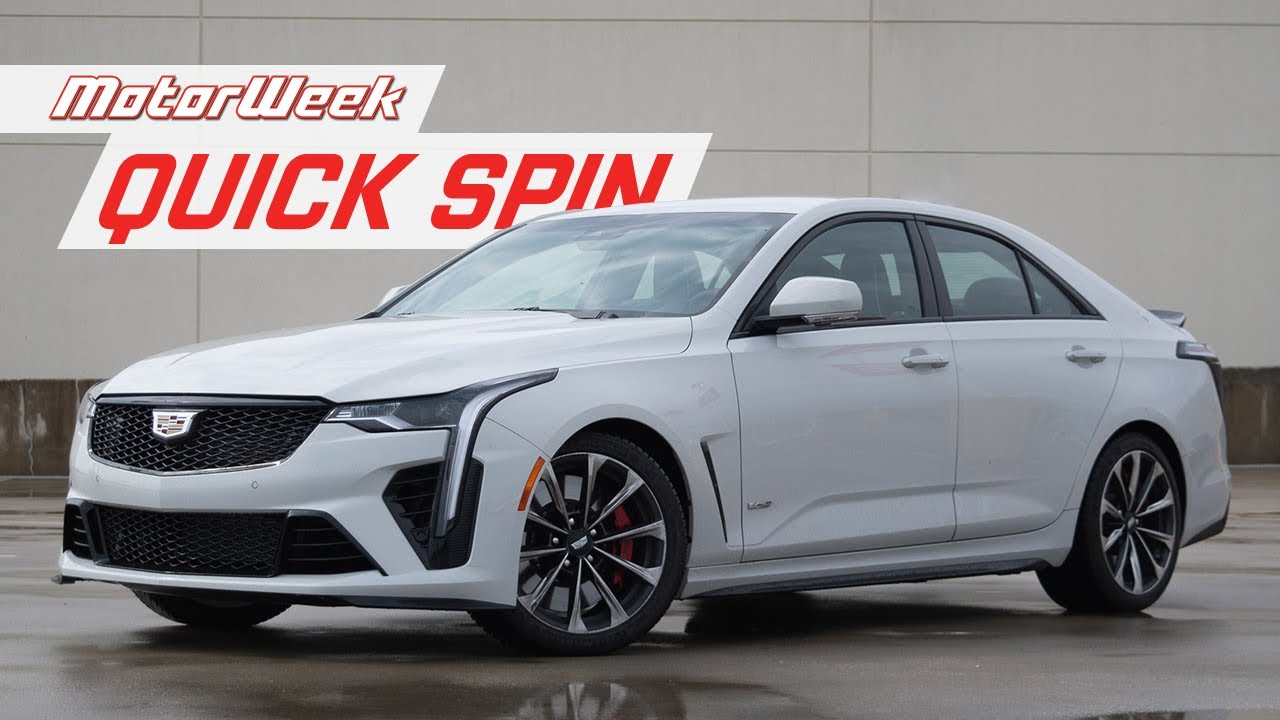 Cadillac CT4-V Blackwing z 2022 roku | Szybki przegląd MotorWeek