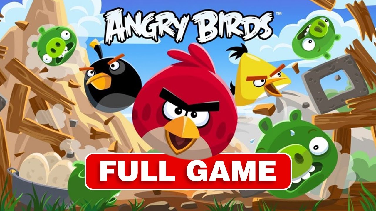 Angry Birds Classic (2009)  |  FULL GAME  |  All Levels Walkthrough  |  No Commentary Gameplay - PC