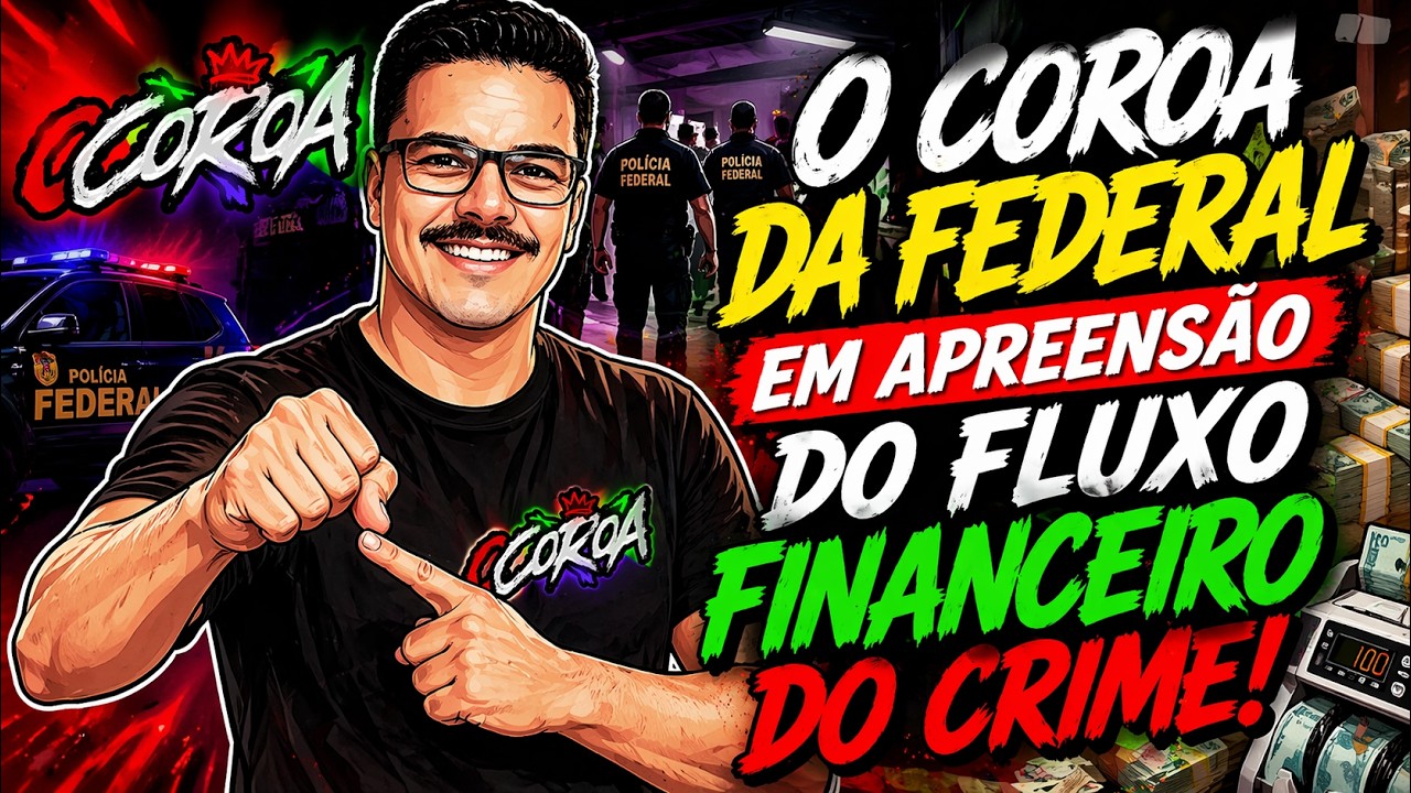 O COROA da Federal: Campana no Fluxo Financeiro do COMPLEXO!