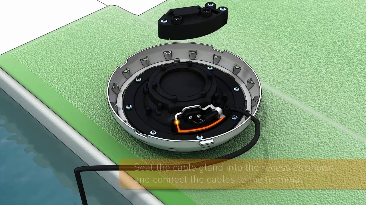 Spa Electrics GKRX- Pool Light Replacement (Concrete Pool)