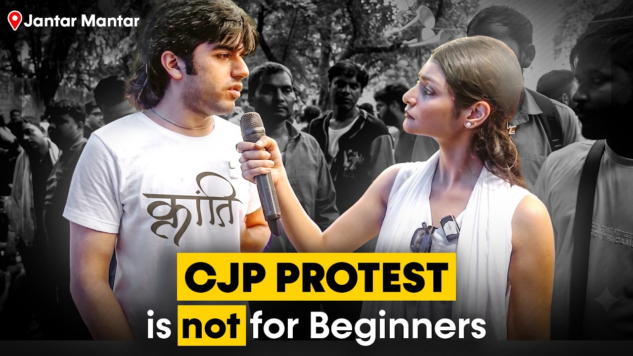Our CRAZY Day at Jantar Mantar | What REALLY Happened at CJP Protest | @sadhikasehgal  | MensXP