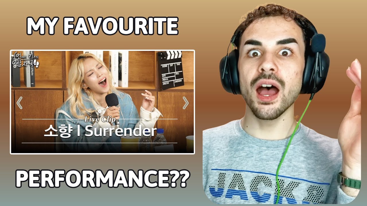 Sohyang - Surrender (Live) | Reaction