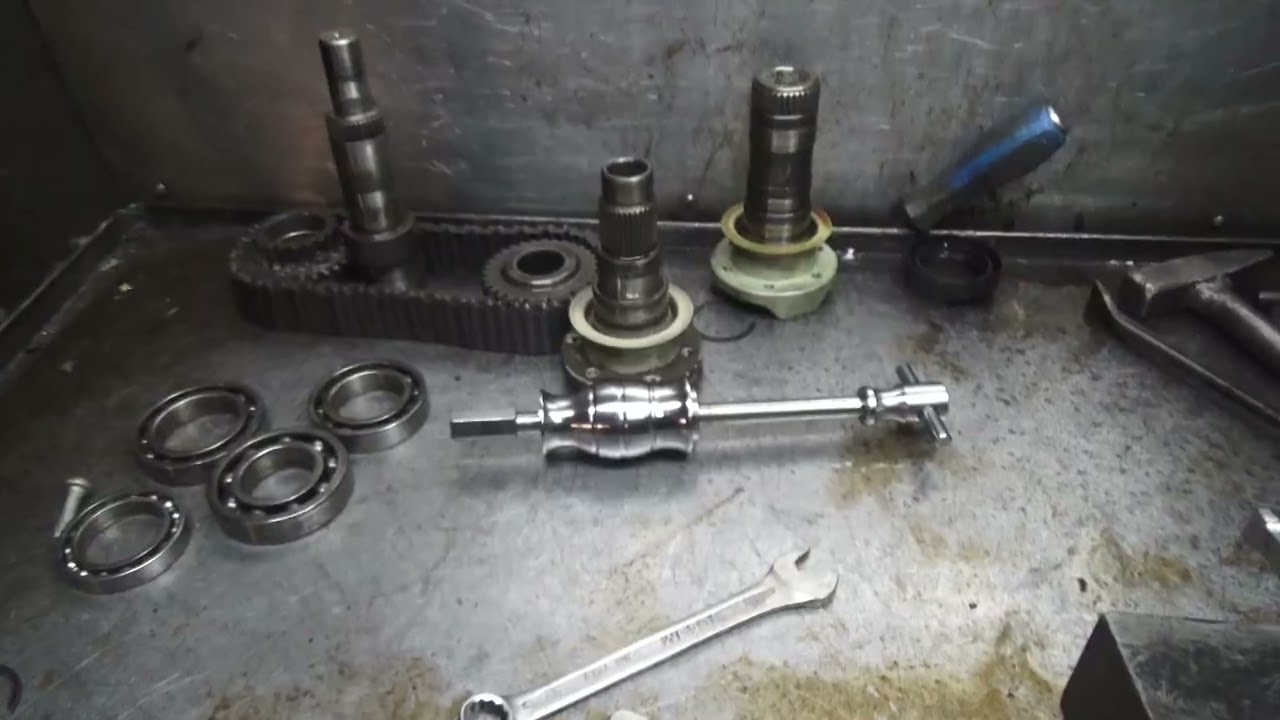 Кадиллак SRX . Ремонт раздаточной коробки .Cadillac SRX. Repair of the transfer case.
