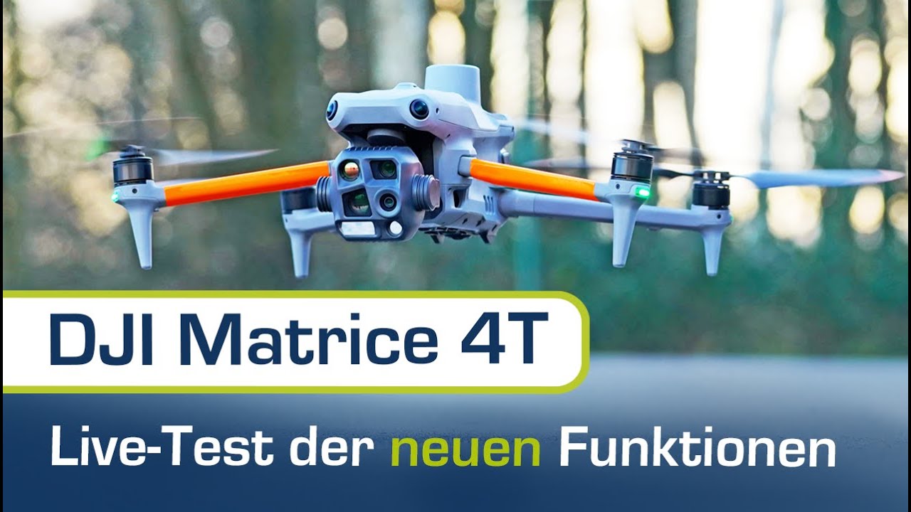 Out- und Indoor Livetest der neuen DJI M4T