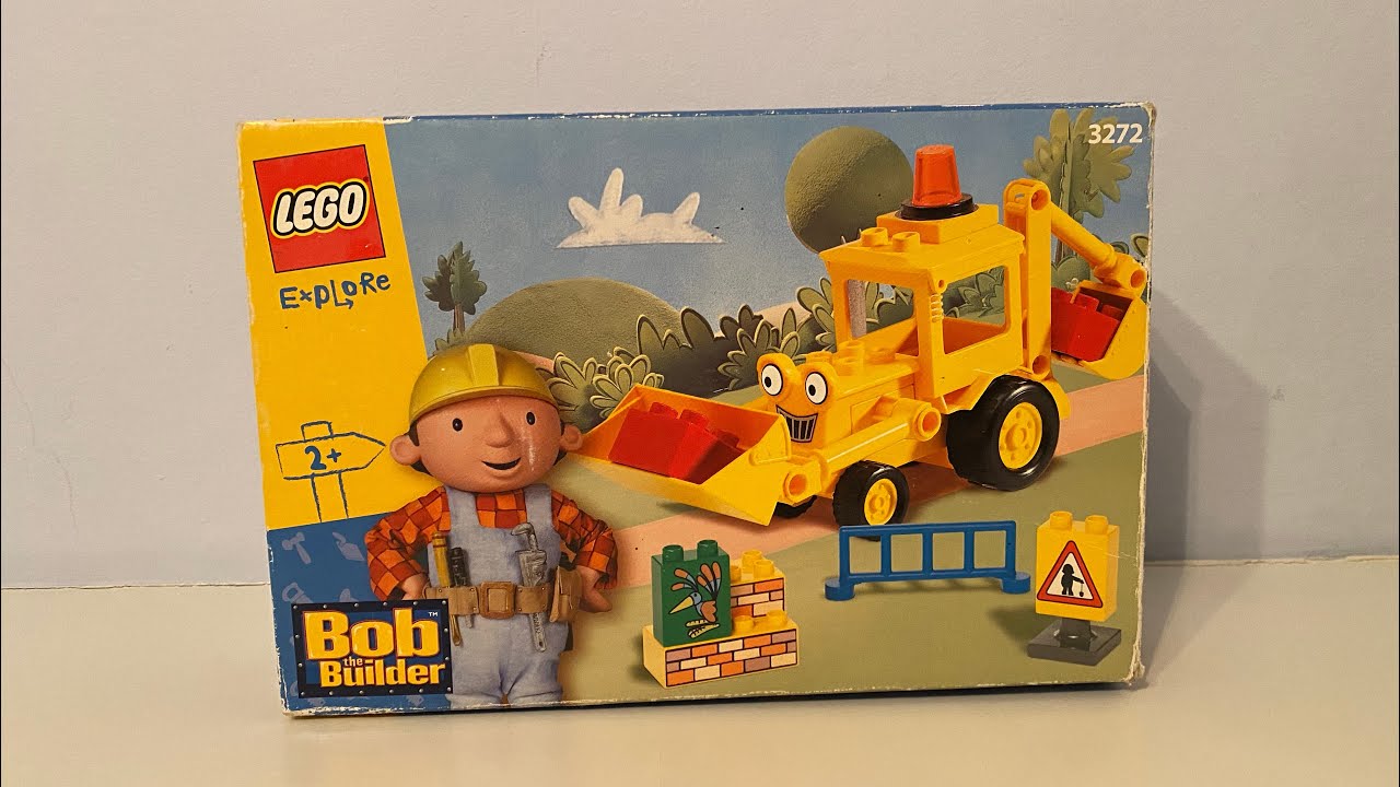 Lego Duplo Bob the Builder Scoop on the Road Set from 2002 Review.