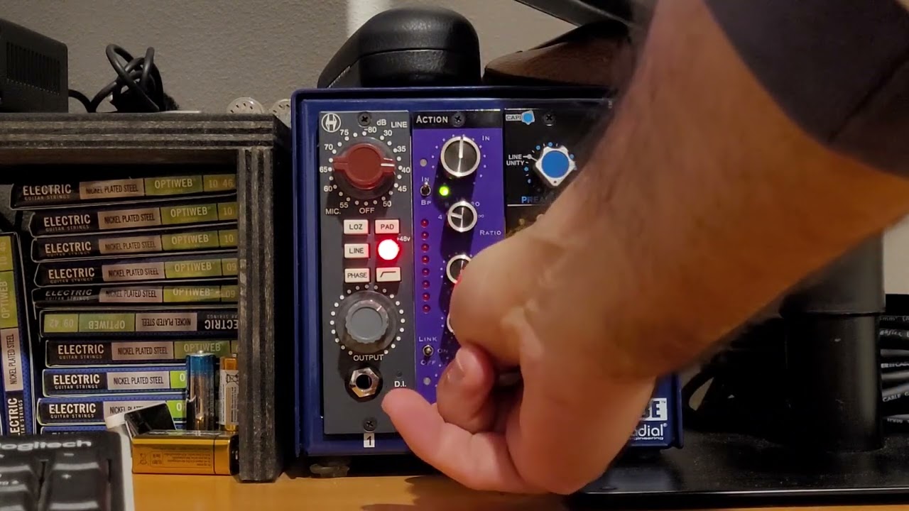 Purple Audio Action (compressore 1176 style serie 500)