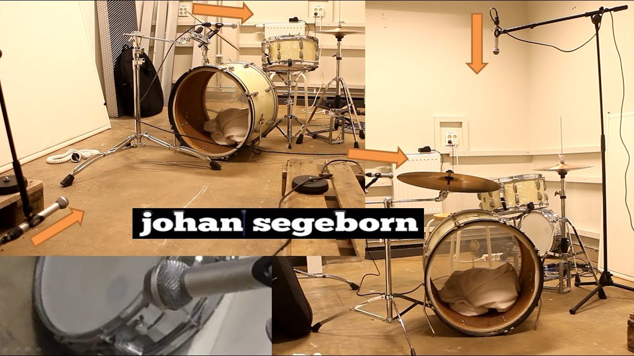 3 methods for recording drums with 2 mics