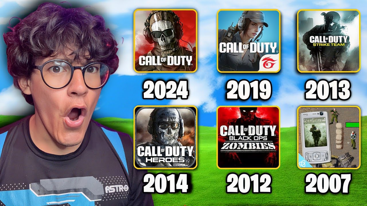 JUGUÉ TODOS los CALL OF DUTY MOBILE de CELULAR que EXISTEN