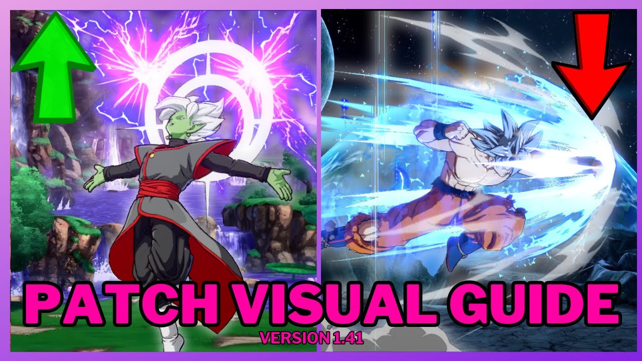 Hotfix Patch Visual Guide 【 DBFZ v1.41】