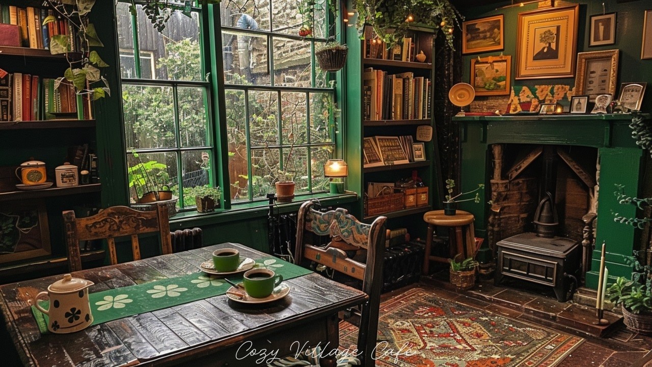 1950s Slow Vintage Cafe Jazz | Emerald March Morning