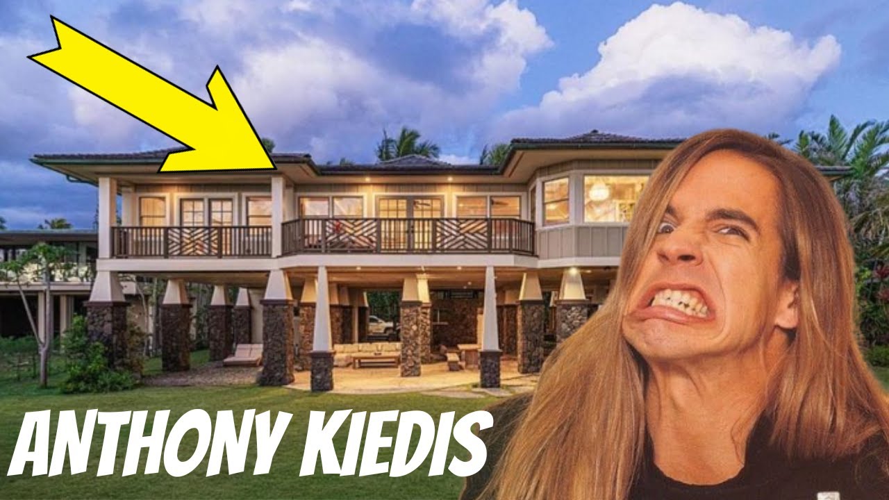 Red Hot Chili Peppers Anthony Kiedis | House Tour | $10 Million Hawaii Beach Side Mansion