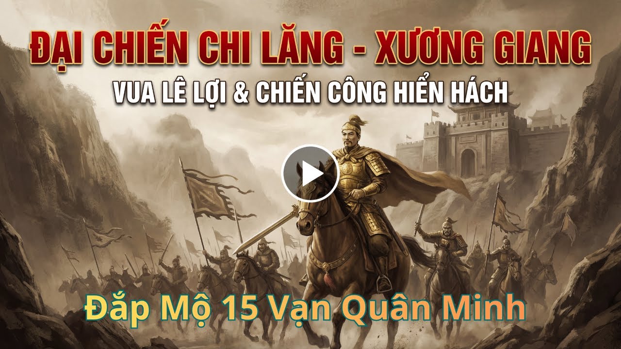 Trận Chi Lăng - Xương Giang: Nấm Mồ Vùi Lấp 15 Vạn Giặc Minh - Khởi Nghĩa Lam Sơn - Lê Lợi